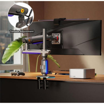 NORTH BAYOU G80 32-60 inch Curved Display Gaming Monitor Desk Stand Monitor Support Arm - TV Brackets & Mounts by buy2fix | Online Shopping UK | buy2fix