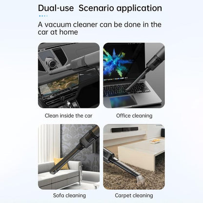V16S With 200ml Dust Box Rechargeable Dust Blower Portable Handheld Car Vacuum Cleaner - Vacuum Cleaner by buy2fix | Online Shopping UK | buy2fix