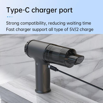 V16S With 200ml Dust Box Rechargeable Dust Blower Portable Handheld Car Vacuum Cleaner - Vacuum Cleaner by buy2fix | Online Shopping UK | buy2fix