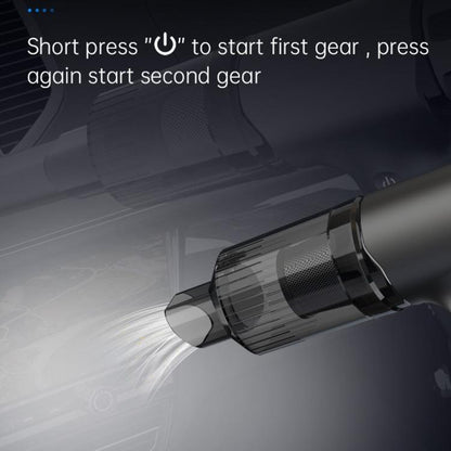 V16S With 200ml Dust Box Rechargeable Dust Blower Portable Handheld Car Vacuum Cleaner - Vacuum Cleaner by buy2fix | Online Shopping UK | buy2fix