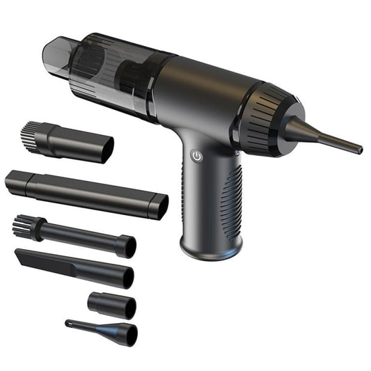 V16D 7 Nozzles 2 in 1 Car Vacuum Cleaner Powerful Suction Rechargeable Handheld Dust Blower - Vacuum Cleaner by buy2fix | Online Shopping UK | buy2fix