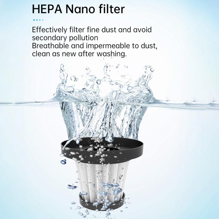 V16D 7 Nozzles 2 in 1 Car Vacuum Cleaner Powerful Suction Rechargeable Handheld Dust Blower - Vacuum Cleaner by buy2fix | Online Shopping UK | buy2fix