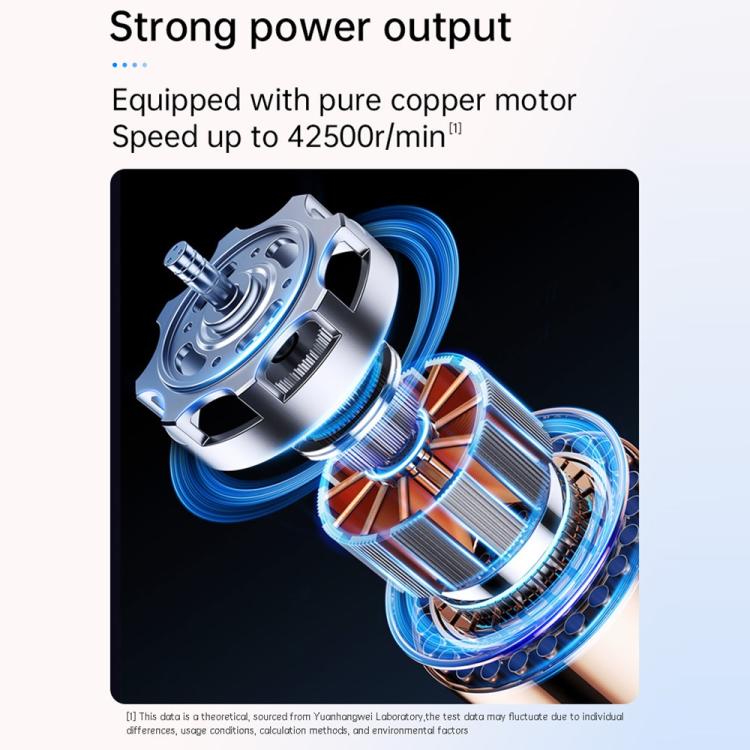 V16D 7 Nozzles 2 in 1 Car Vacuum Cleaner Powerful Suction Rechargeable Handheld Dust Blower - Vacuum Cleaner by buy2fix | Online Shopping UK | buy2fix