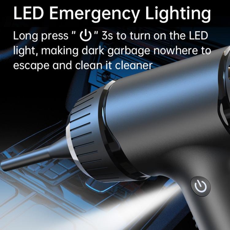 D16 For Car PC Keyboard 50W 42500RPM Portable Rechargeable Wireless Handheld Dust Blower - Vacuum Cleaner by buy2fix | Online Shopping UK | buy2fix