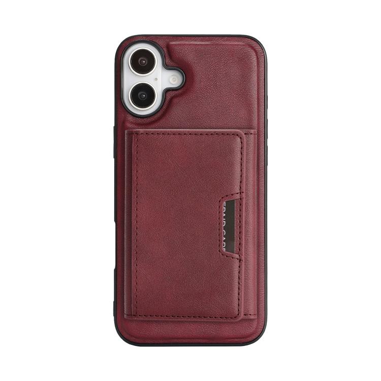 For iPhone 17 Kalebol Strong Magnetic MagSafe Tri-Fold Wallet Leather Phone Case(Red) - iPhone 17 Cases by Kalebol | Online Shopping UK | buy2fix