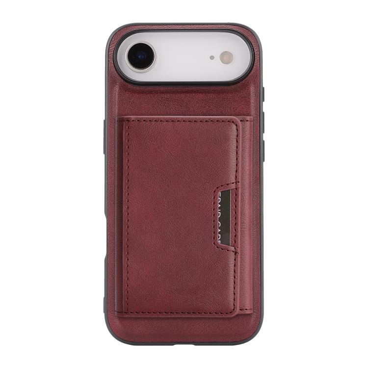 For iPhone Air Kalebol Strong Magnetic MagSafe Tri-Fold Wallet Leather Phone Case(Red) - iPhone Air Cases by Kalebol | Online Shopping UK | buy2fix