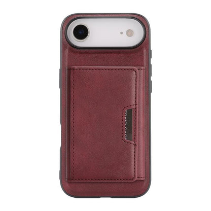 For iPhone Air Kalebol Strong Magnetic MagSafe Tri-Fold Wallet Leather Phone Case(Red) - iPhone Air Cases by Kalebol | Online Shopping UK | buy2fix