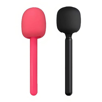 XWJ70 Portable Wireless Microphone Boom Professional Interview Recording Microphone Handheld Stick(Pink) - Microphone by buy2fix | Online Shopping UK | buy2fix