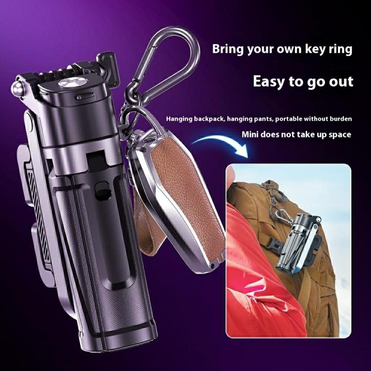 P25 Extendable Anti-shake Four-Legged Stand Portable Handheld Phone Selfie Stick(Black) - Selfie Sticks by buy2fix | Online Shopping UK | buy2fix