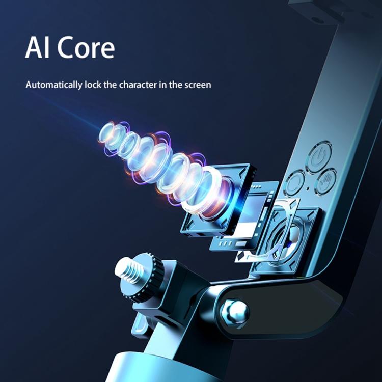 Q185 Smart Auto Tracking Phone Live Streaming Stand AI Selfie Stick Handheld Gimbal Stabilizer - Selfie Sticks by buy2fix | Online Shopping UK | buy2fix