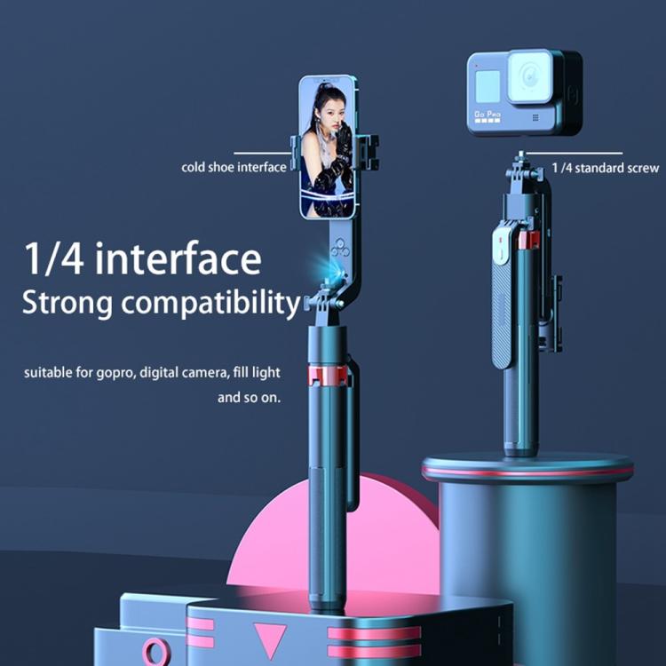 Q185 Smart Auto Tracking Phone Live Streaming Stand AI Selfie Stick Handheld Gimbal Stabilizer - Selfie Sticks by buy2fix | Online Shopping UK | buy2fix