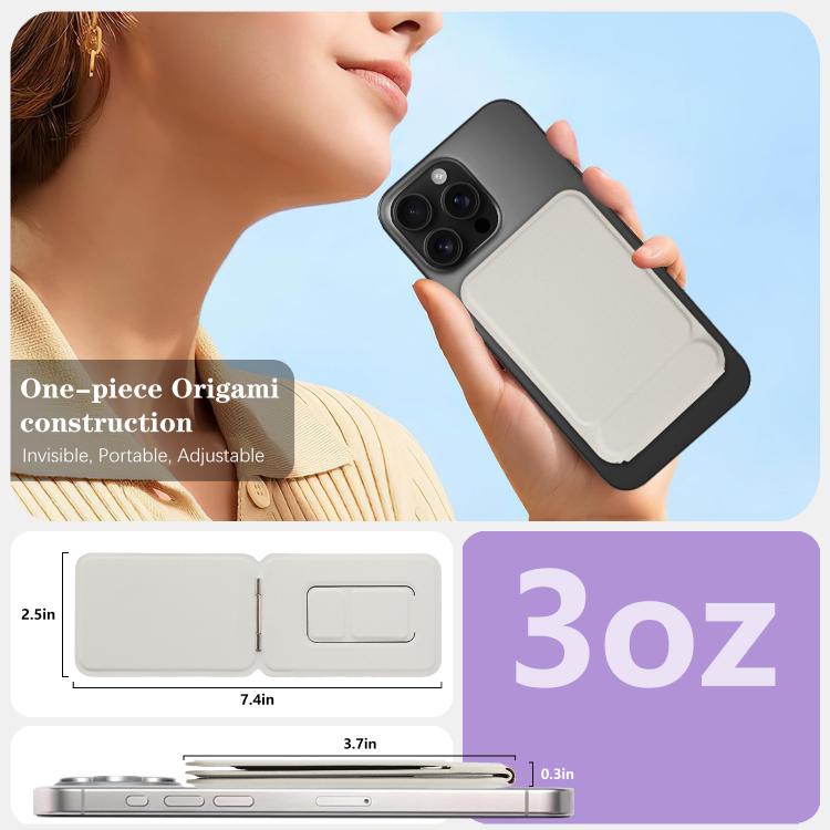 Magnetic MagSafe Tripod Holder(White) - Desktop Holder by buy2fix | Online Shopping UK | buy2fix