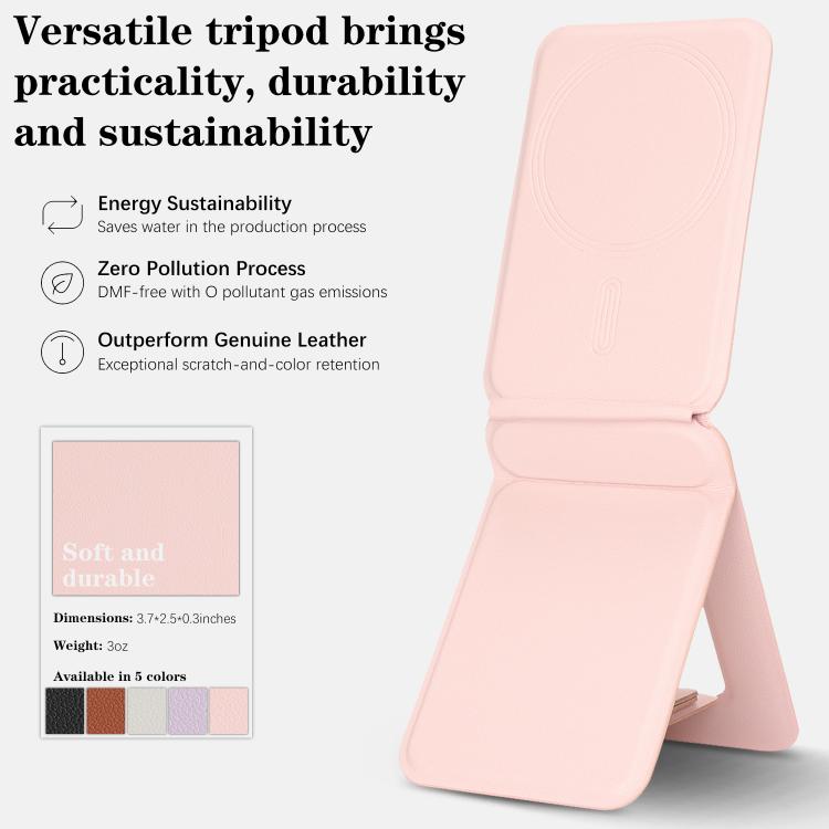 Magnetic MagSafe Tripod Holder(Pink) - Desktop Holder by buy2fix | Online Shopping UK | buy2fix
