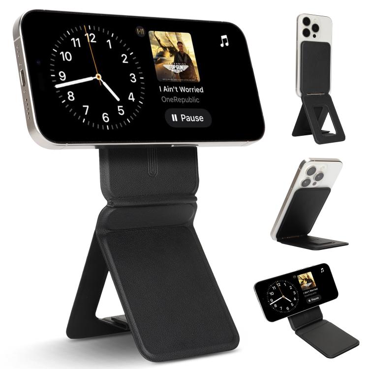 Magnetic MagSafe Tripod Holder(Black) - Desktop Holder by buy2fix | Online Shopping UK | buy2fix