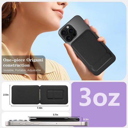 Magnetic MagSafe Tripod Holder(Black) - Desktop Holder by buy2fix | Online Shopping UK | buy2fix