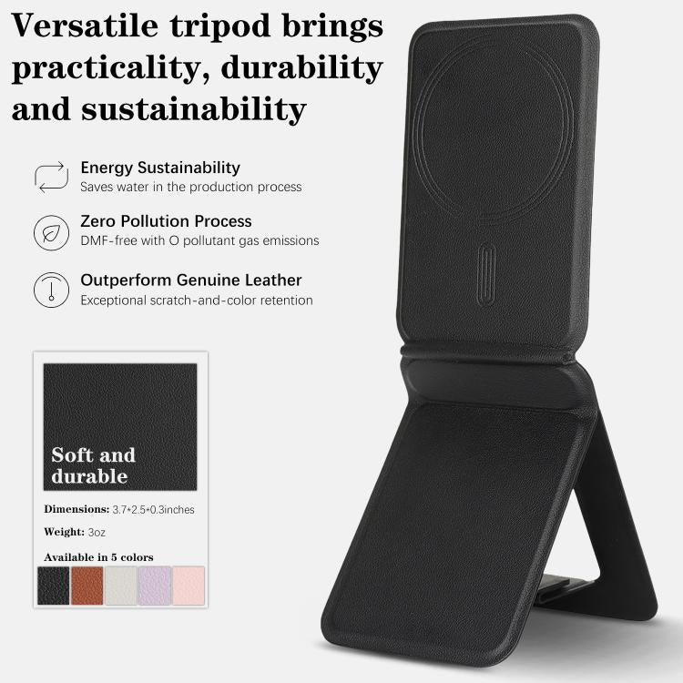 Magnetic MagSafe Tripod Holder(Black) - Desktop Holder by buy2fix | Online Shopping UK | buy2fix