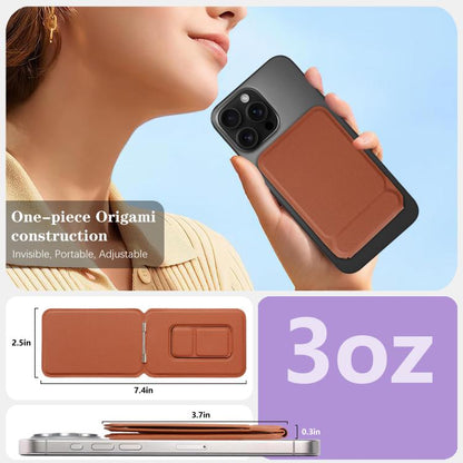 Magnetic MagSafe Tripod Holder(Brown) - Desktop Holder by buy2fix | Online Shopping UK | buy2fix