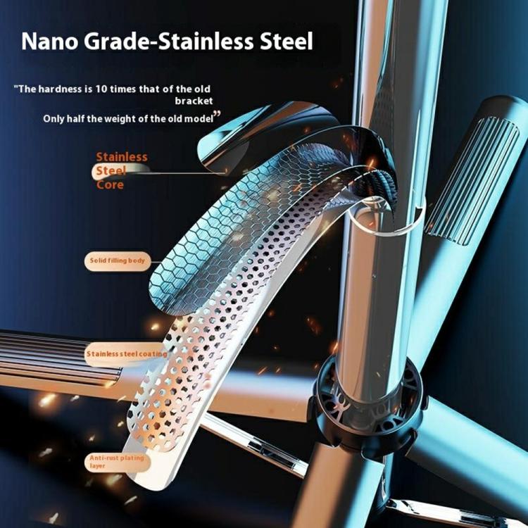 P190 Portable Retractable Four-Legged Stand Phone Stand Selfie Stick with Bluetooth Remote Control - Selfie Sticks by buy2fix | Online Shopping UK | buy2fix