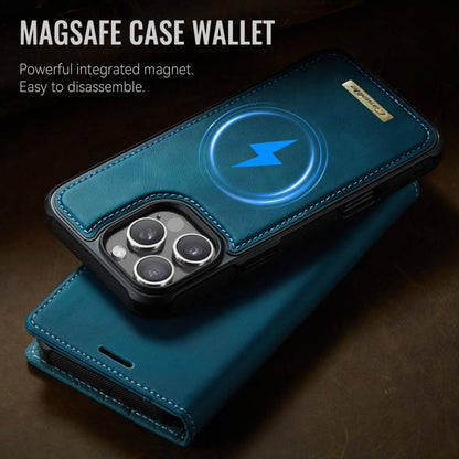 For iPhone 16 Pro CaseMe C49 MagSafe RFID Blocking Detachable Wallet Leather Phone Case(Green) - iPhone 16 Pro Cases by CaseMe | Online Shopping UK | buy2fix