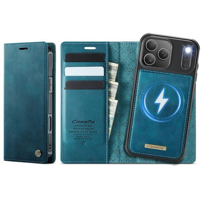 For iPhone 17 Pro CaseMe C49 MagSafe RFID Blocking Detachable Wallet Leather Phone Case(Green) - iPhone 17 Pro Cases by CaseMe | Online Shopping UK | buy2fix