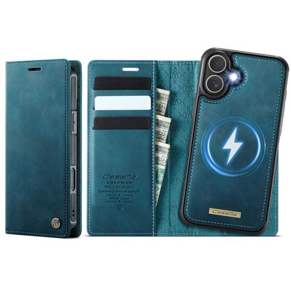 For iPhone 17 CaseMe C49 MagSafe RFID Blocking Detachable Wallet Leather Phone Case(Green) - iPhone 17 Cases by CaseMe | Online Shopping UK | buy2fix