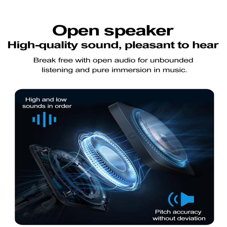 S336 Smart Glasses, Support AI Object Recognition / AI Conversations / Voice Call(Black) - Smart Glasses by buy2fix | Online Shopping UK | buy2fix