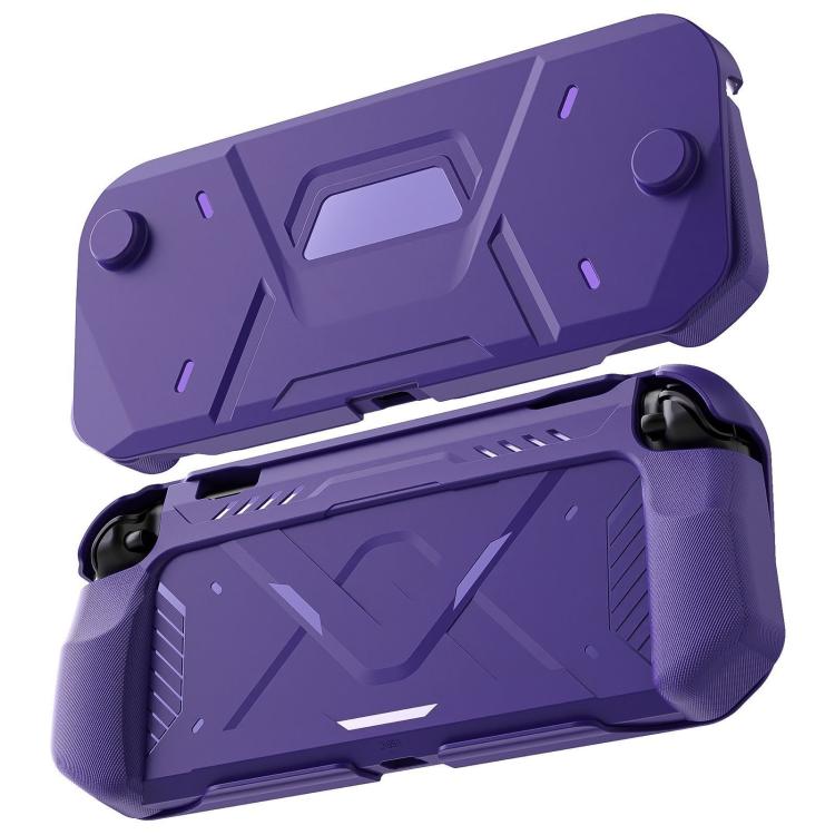 For Nintendo Switch 2 Game Console Mecha Style TPU Protective Case(Purple) - Cases by buy2fix | Online Shopping UK | buy2fix