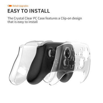 For Nintendo Switch 2 Pro Gamepad Transparent Full Cover PC Protective Case - Cases by buy2fix | Online Shopping UK | buy2fix