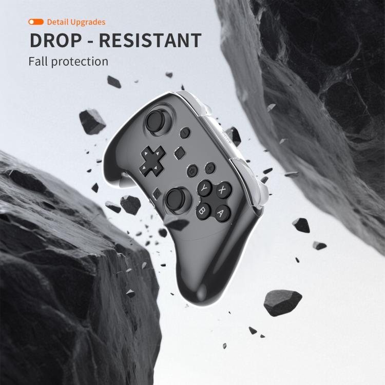 For Nintendo Switch 2 Pro Gamepad Transparent Full Cover PC Protective Case - Cases by buy2fix | Online Shopping UK | buy2fix