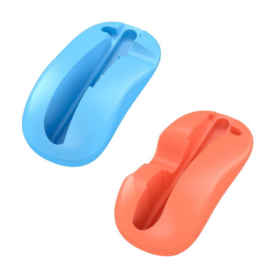 For Nintendo Switch 2  Mini Portable Handle Turns To A Mouse In Seconds(Orange Blue)