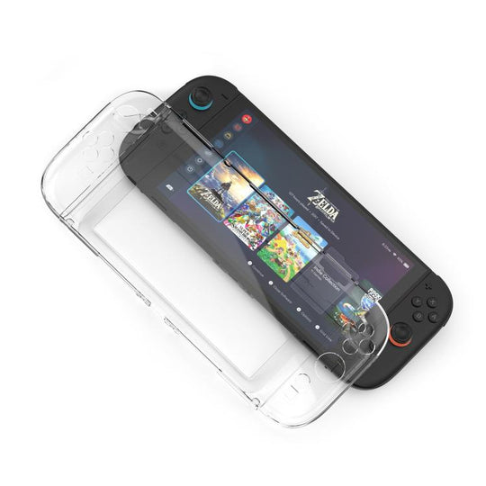 For Nintendo Switch 2  Game Console Split Full Cover Transparent PC Protective Case