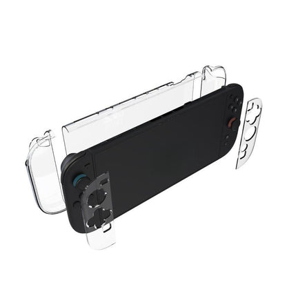 For Nintendo Switch 2  Game Console Split Full Cover Transparent PC Protective Case - Cases by buy2fix | Online Shopping UK | buy2fix