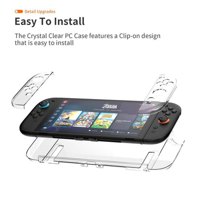 For Nintendo Switch 2  Game Console Split Full Cover Transparent PC Protective Case - Cases by buy2fix | Online Shopping UK | buy2fix
