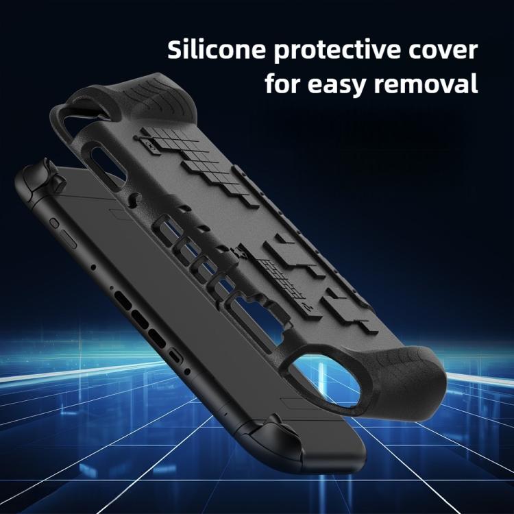 For Nintendo Switch 2 Game Console Anti-Slip And Anti-Drop Liquid EVA Protective Case(Blue) - Cases by buy2fix | Online Shopping UK | buy2fix