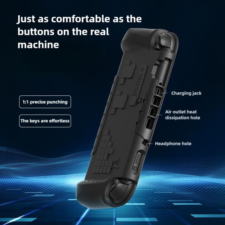 For Nintendo Switch 2 Game Console Anti-Slip And Anti-Drop Liquid EVA Protective Case(Black) - Cases by buy2fix | Online Shopping UK | buy2fix