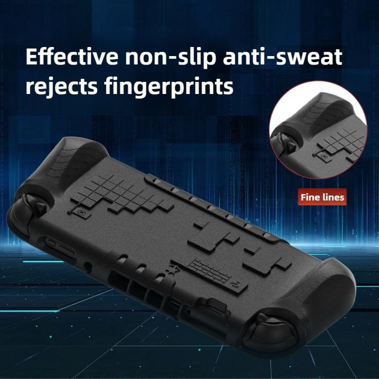 For Nintendo Switch 2 Game Console Anti-Slip And Anti-Drop Liquid EVA Protective Case(Black) - Cases by buy2fix | Online Shopping UK | buy2fix