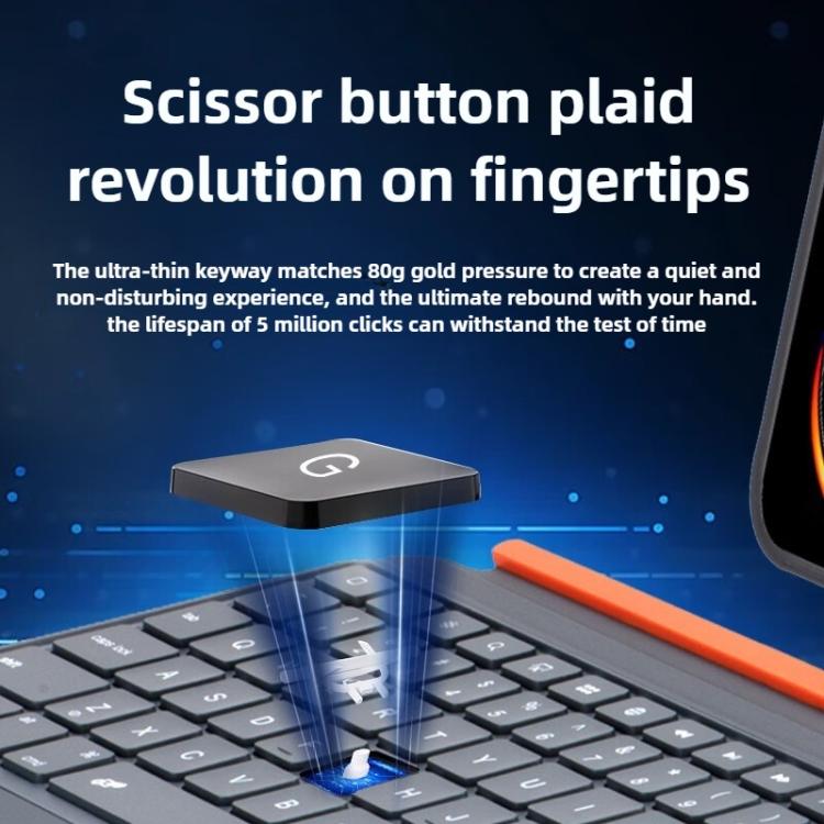 For iPad Air 2022 / 2020 10.9 Magnetic Split Wonderful Control Keyboard Tablet Case - For iPad Air by buy2fix | Online Shopping UK | buy2fix