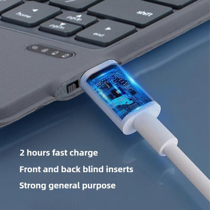 For iPad 2022 Magnetic Split Wonderful Control Keyboard Tablet Case - Universal by buy2fix | Online Shopping UK | buy2fix