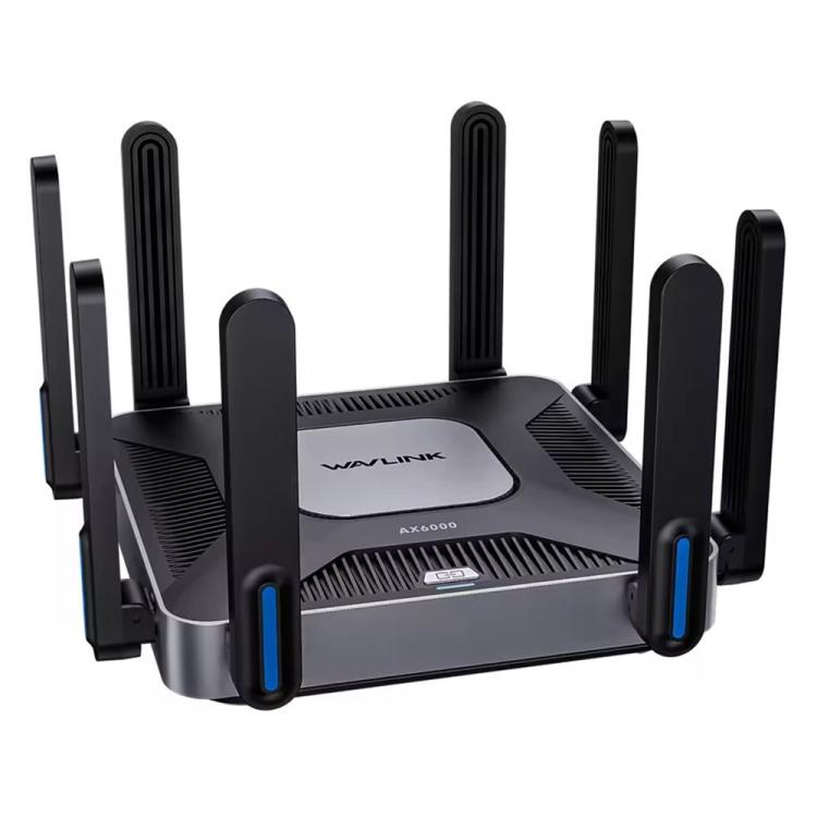 WAVLINK WN592AX6 2.5G Multi Gig Port Quad Core CPU AX6000 Dual Band WiFi 6 Router, Plug:US Plug - Wireless Routers by WAVLINK | Online Shopping UK | buy2fix