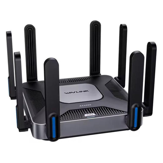 WAVLINK WN592AX6 2.5G Multi Gig Port Quad Core CPU AX6000 Dual Band WiFi 6 Router, Plug:UK Plug - Wireless Routers by WAVLINK | Online Shopping UK | buy2fix