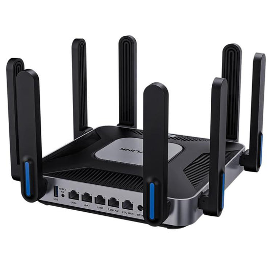 WAVLINK WN592AX6 2.5G Multi Gig Port Quad Core CPU AX6000 Dual Band WiFi 6 Router, Plug:US Plug - Wireless Routers by WAVLINK | Online Shopping UK | buy2fix