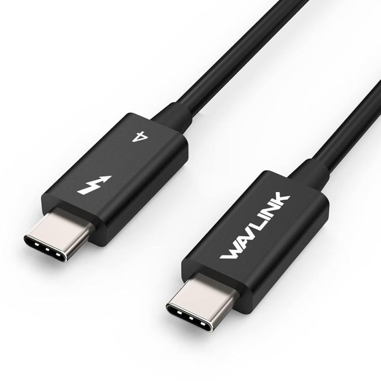 WAVLINK T4C7P USB-C / Type-C to Type-C 40Gbps Thunderbolt 4 Data Cable - USB-C & Type-C Cable by WAVLINK | Online Shopping UK | buy2fix