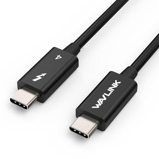WAVLINK T4C7P USB-C / Type-C to Type-C 40Gbps Thunderbolt 4 Data Cable - USB-C & Type-C Cable by WAVLINK | Online Shopping UK | buy2fix