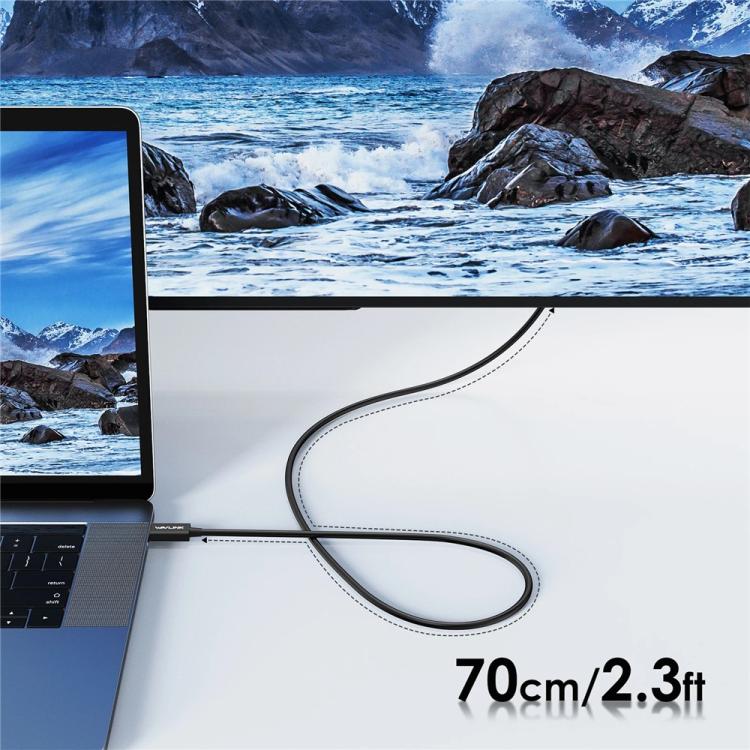 WAVLINK T4C7P USB-C / Type-C to Type-C 40Gbps Thunderbolt 4 Data Cable - USB-C & Type-C Cable by WAVLINK | Online Shopping UK | buy2fix