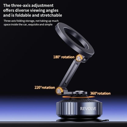 Z23 Dashboard 360 Degree Rotation Foldable Vacuum Suction Magnetic Car Cellphone Bracket - Universal Car Holders by buy2fix | Online Shopping UK | buy2fix
