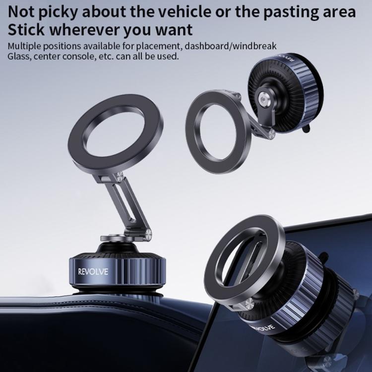 Z23 Dashboard 360 Degree Rotation Foldable Vacuum Suction Magnetic Car Cellphone Bracket - Universal Car Holders by buy2fix | Online Shopping UK | buy2fix