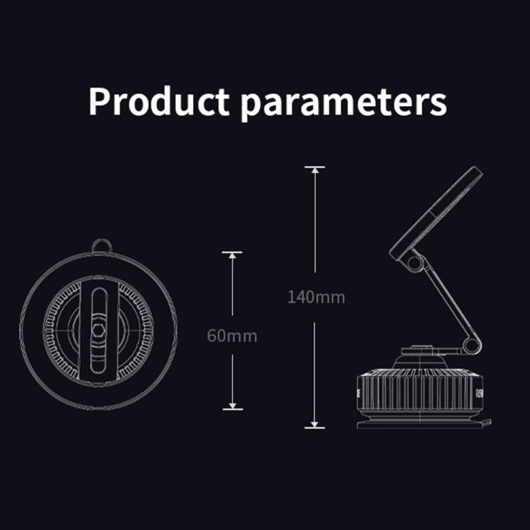 Z23 Dashboard 360 Degree Rotation Foldable Vacuum Suction Magnetic Car Cellphone Bracket - Universal Car Holders by buy2fix | Online Shopping UK | buy2fix