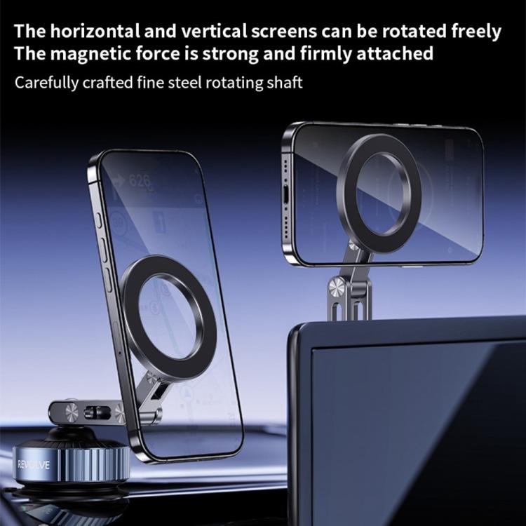 Z25 Vacuum Suction Magnetic Mount Bracket Foldable Car Phone Holder - Universal Car Holders by buy2fix | Online Shopping UK | buy2fix