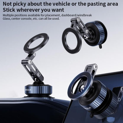 Z25 Vacuum Suction Magnetic Mount Bracket Foldable Car Phone Holder - Universal Car Holders by buy2fix | Online Shopping UK | buy2fix
