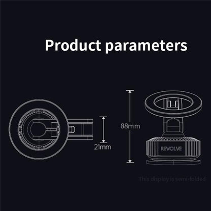 Z25 Vacuum Suction Magnetic Mount Bracket Foldable Car Phone Holder - Universal Car Holders by buy2fix | Online Shopping UK | buy2fix